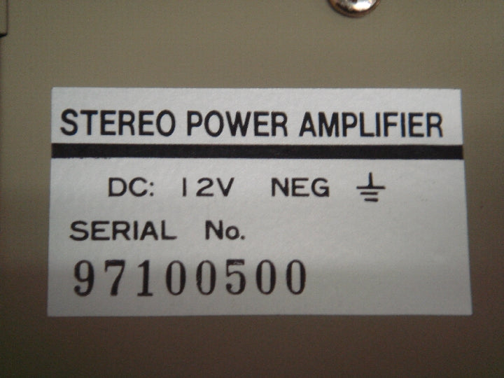 MGT POWER/250Wx2ch/ジャンク