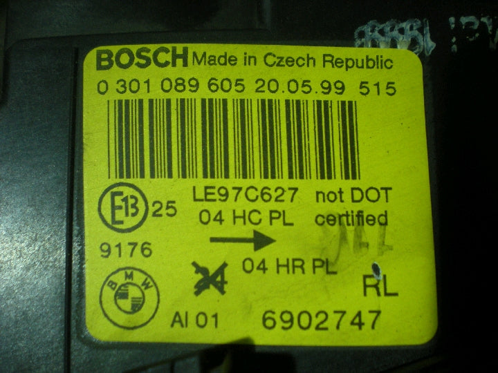 BMW/3シリーズ/E46/左フロントライトASSY