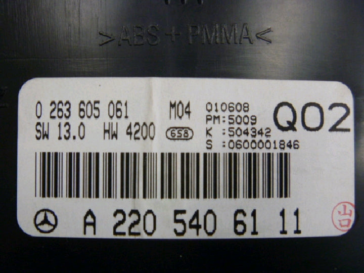 A 220 540 61 11