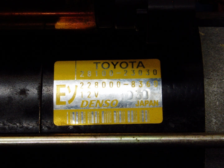 トヨタ/ヴィッツ/SCP10/セルモーター