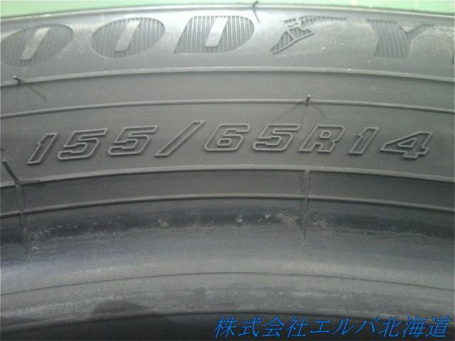 グッドイヤー/アイスナビ8 155/65R14 22年/スタッドレス/1本のみ