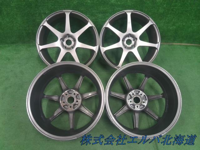 【ジャンク品】当時物/ヨコハマ/AVS/model7/モデル7/18インチ/アルミホイール/4本セット