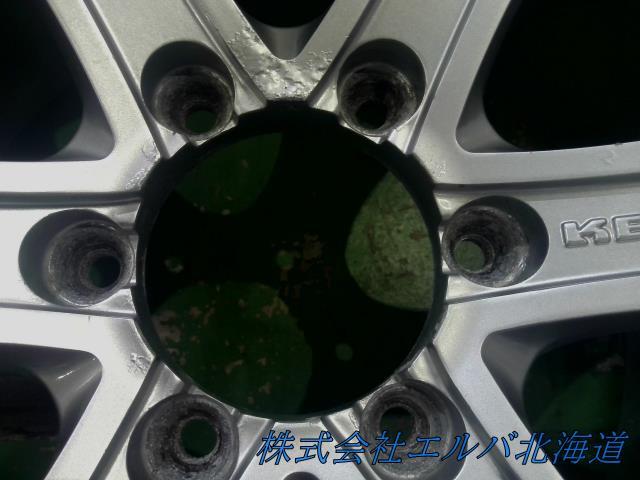 【ジャンク品】17x7.5J ウェッズ/キーラーフォース/4×4/アルミホイール/4本セット