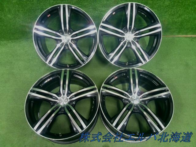 18×8.0J +42 5穴 PCD114.3/ウェッズ・レオニス・FZ・アルミホイール・4本セット