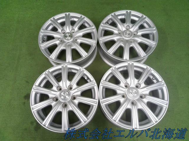 15×6J+53・5穴 PCD114.3/ウェッズ・ジョーカー・アルミホイール・4本セット