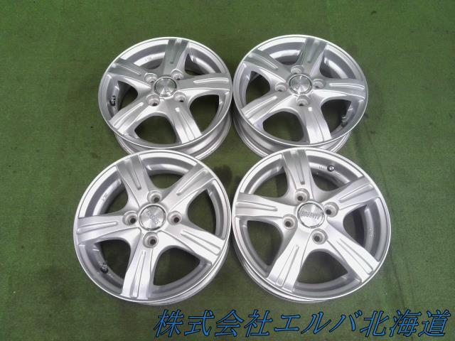 軽自動車用・13×4.00J+43・4穴・PCD100/トピー実業・RANBROS・アルミホイール・4本セット