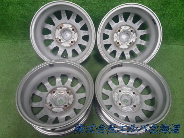軽自動車用・12×4.0B+42・4穴 PCD100/エクスプロード・アルホイール・4本セット
