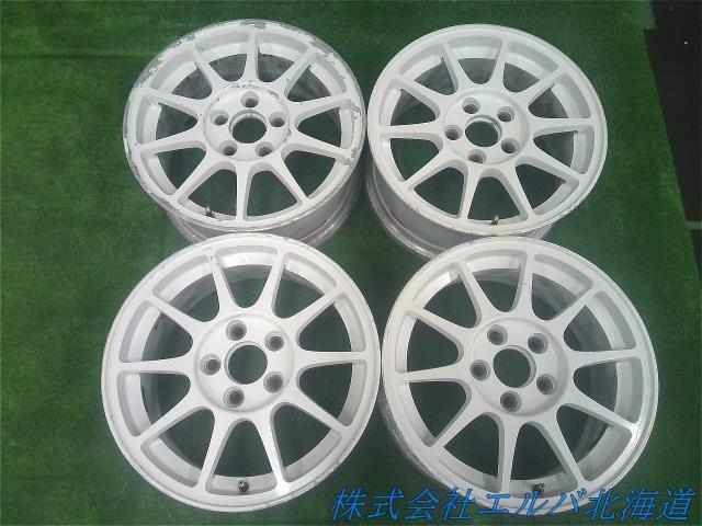 【ジャンク品】16×7.0J+50・5穴 PCD114.3/インテグラ・TypeR・DC2・98spec・純正・16インチ・アルミホイール・4本セット