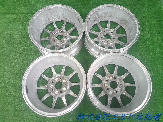 【ジャンク品】16×7.0J+50・5穴 PCD114.3/インテグラ・TypeR・DC2・98spec・純正・16インチ・アルミホイール・4本セット