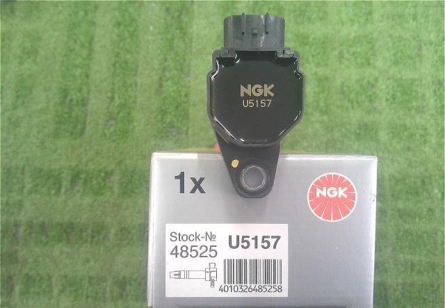 スズキ車用・ジムニー・アルトなど・NGK・U5157・NGK・イグニッションコイル・ストックナンバー・48525・1本