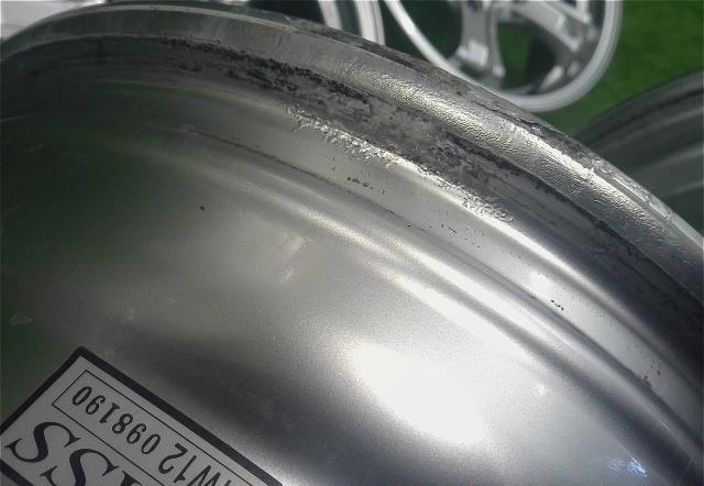 【要補修】ジムニー用・16x5.5J+19・5穴 PCD139.7/キーラー・フォース・アルミホイール・4本セット