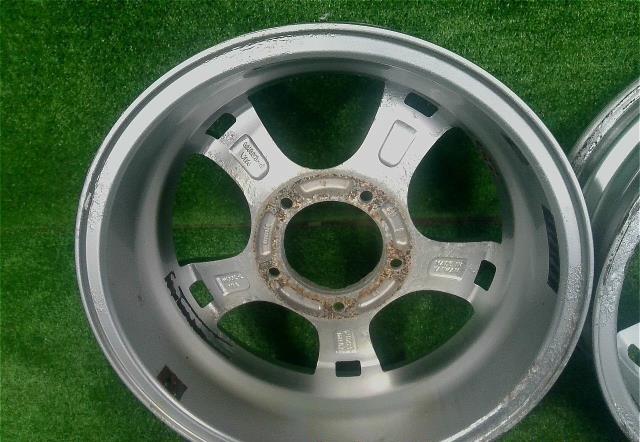 【要補修】ジムニー用・16x5.5J+19・5穴 PCD139.7/キーラー・フォース・アルミホイール・4本セット