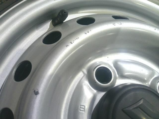 145/80R12・エブリィ・純正12インチ/ヨコハマスーパーバン355・スチールホイール・タイヤ・4本セット