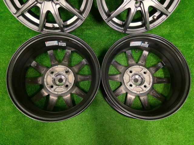 14×4.5J+45・MID・シュナイダー・SLS・14インチ・アルミホイール・4本セット