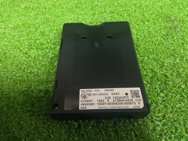 ETC・デンソー・音声案内・アンテナ分離型・DIU-9500・12V