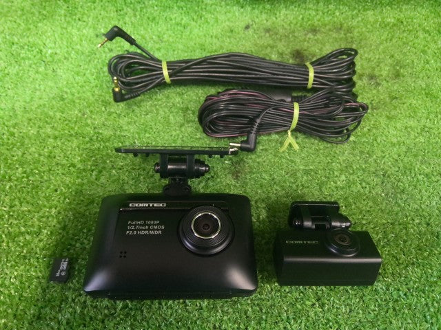 コムテック・ドライブレコーダー・前後２カメラ ＺＤＲ－０１５