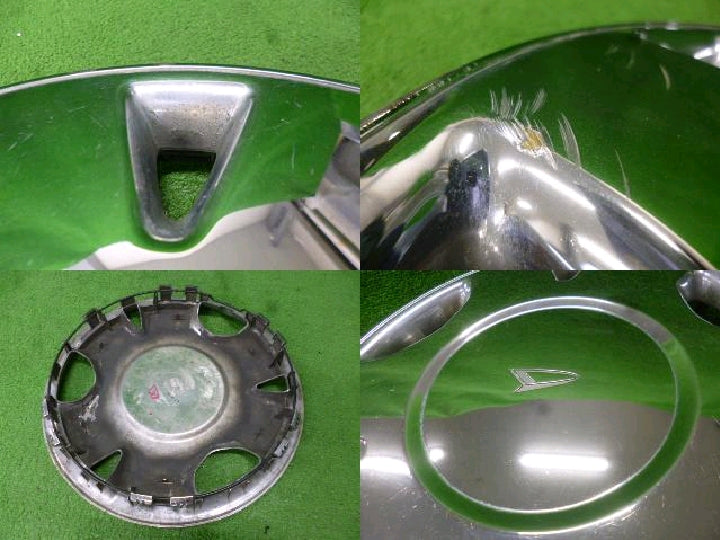 ダイハツ/ミラ/純正/メッキホイールキャップ/3枚バラ売り/