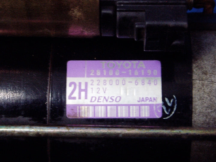 トヨタ/カリーナ/AT212/セルモーター