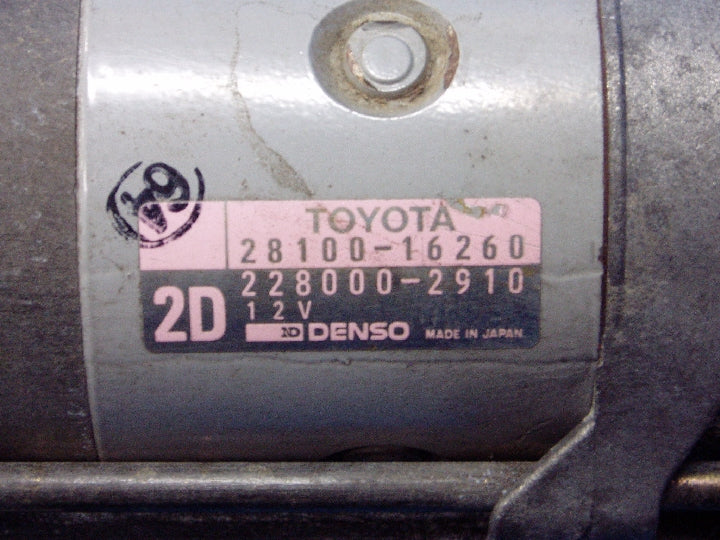 トヨタ/カローラ/AE109V/セルモーター