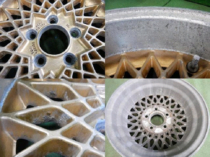 旧車/ROCK/RACING/HERO/14インチ/アルミホイール/4本セット