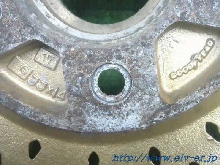 グッドイヤー/アルミホイール/14インチ/4本セット/当時物