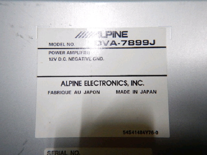 アルパイン/小型アンプ