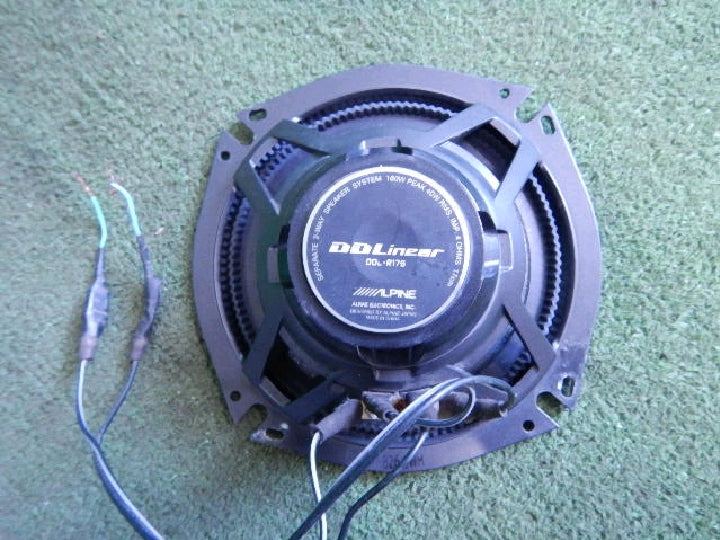 アルパイン/セパレート/17cm/ツィーター付/スピーカー/2個セット