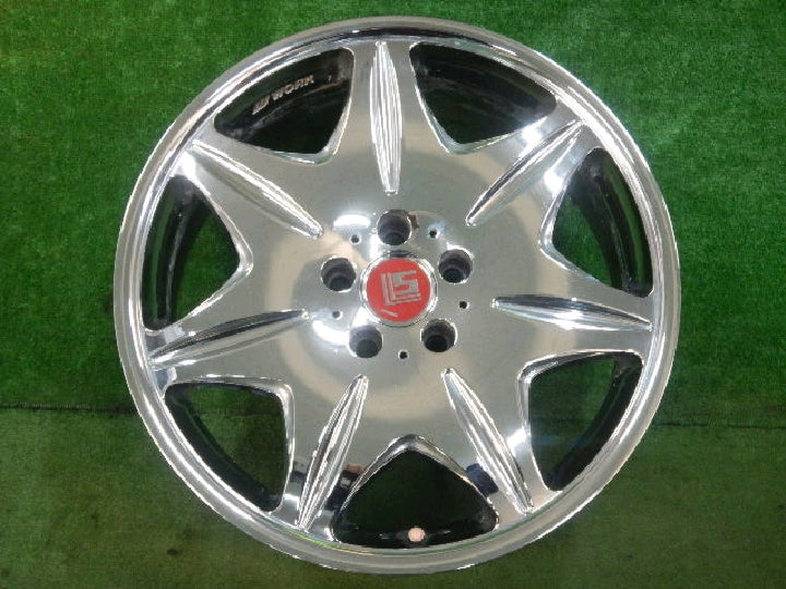 ワーク/LS207/モノブロック/アルミホイール/19インチ/4本セット