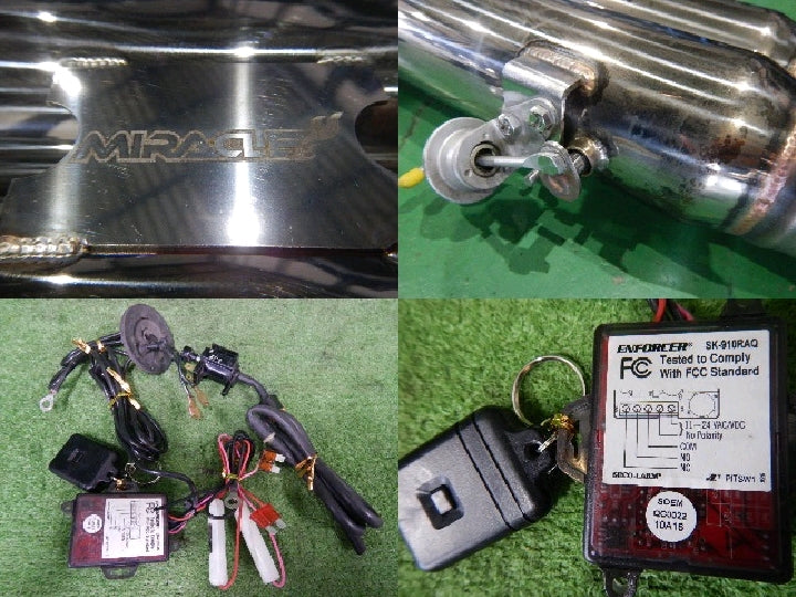 ベンツ E55 AMG/GH-211076/ミラクル社製/センターマフラー&リアマフラーセット
