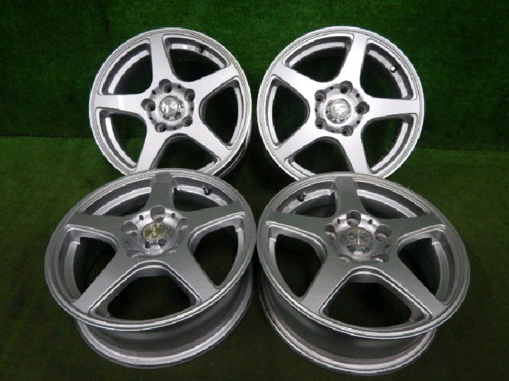中古 Weds Treffer アルミホイール15×4J 15×5Jミツビシアイ 中古 Weds Treffer アルミホイール15×4J 15×5Jミツビシアイ