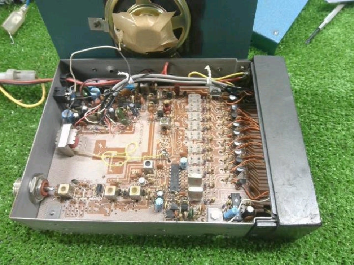 VHFスキャニングレシーバー/MACH999/当時物/旧車/ジャンク品