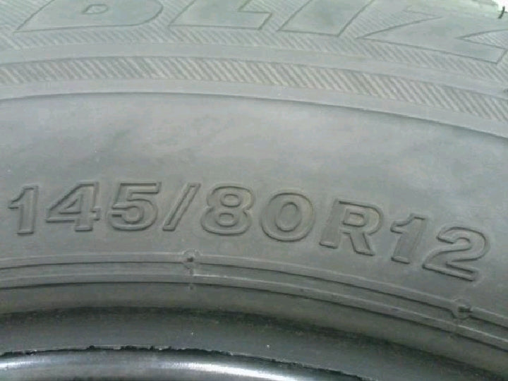 ブリヂストン/ブリザックVRX/スタッドレス/12インチ/4本セット