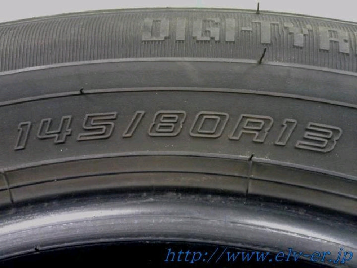 ダンロップ/EC202/夏タイヤ/13インチ/4本セット