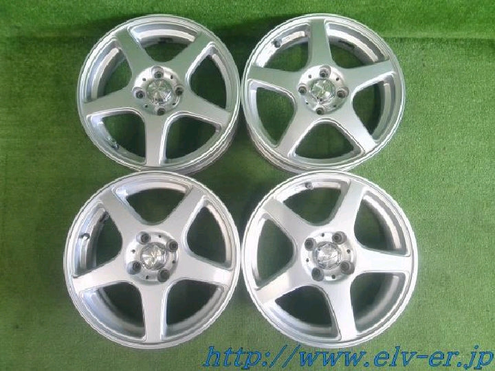 中古 Weds Treffer アルミホイール15×4J 15×5Jミツビシアイ 中古 Weds Treffer アルミホイール15×4J 15×5Jミツビシアイ 中古
