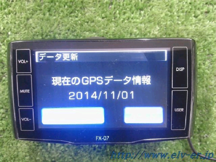 コムテック/FX-07/タッチパネル/GPSレーダー探知機