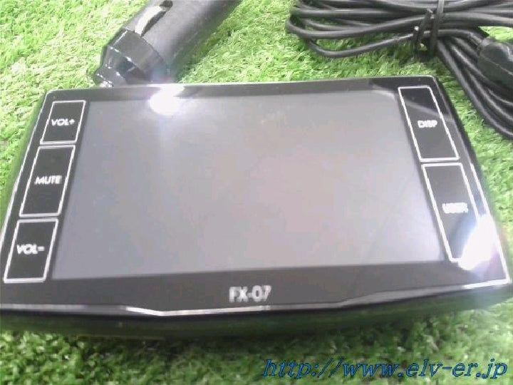 コムテック/FX-07/タッチパネル/GPSレーダー探知機