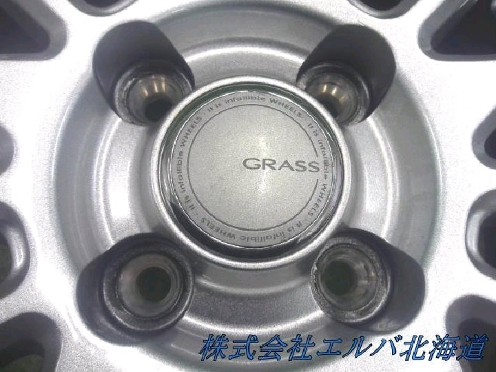 GRASS/15スポーク/14インチ/アルミホイール/4本セット