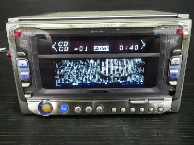 ケンウッド DPX-990MD【当時物・リモコン付】CD/MD 2DINデッキ