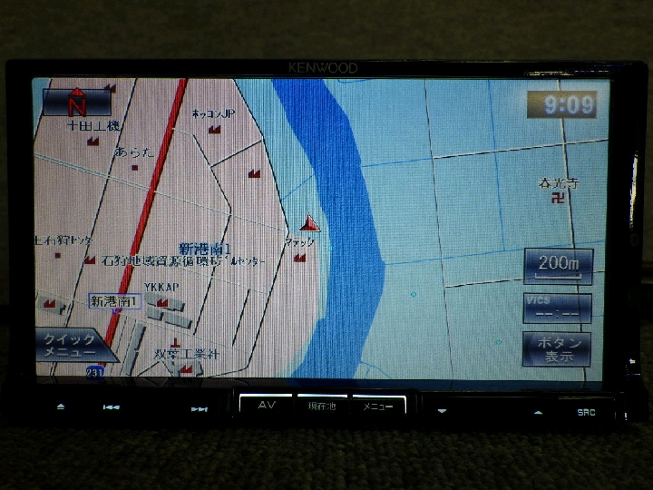 ケンウッド／HDDナビ・彩速ナビ／MDV-727DT・地図データ：2012年度版 - 自動車中古パーツオンラインショップ - エルバショッピング