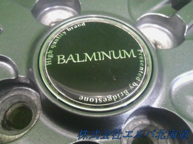 バルミナ BALMINUM BR10 中古ホイール 4本 7J 17インチ PCD114.3