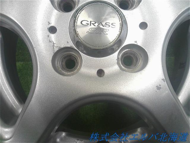 軽自動車用／１２×４．０Ｊ＋４０　４穴　ＰＣＤ１００／ＧＲＡＳＳ・ＳＲ・旧規格・アルミホイール・４本セット