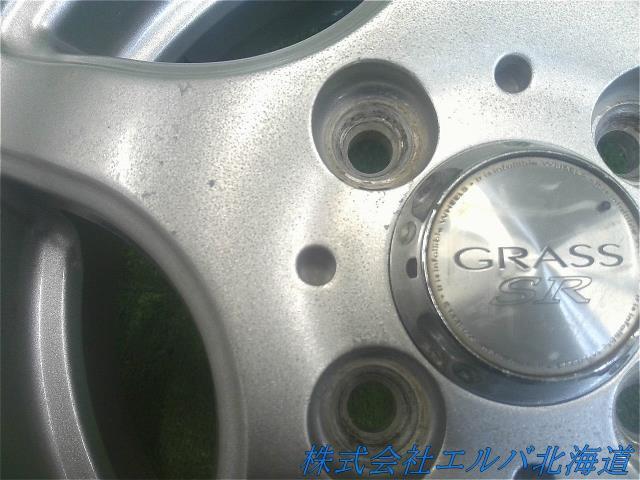 軽自動車用／１２×４．０Ｊ＋４０　４穴　ＰＣＤ１００／ＧＲＡＳＳ・ＳＲ・旧規格・アルミホイール・４本セット