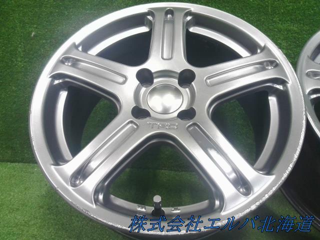 コンパクトカー用／１５×６．５Ｊ＋２８・４穴　ＰＣＤ１００／ＲＡＹＳ製・ＴＲＤ・ＴＦ１・アルミホイール・４本セット