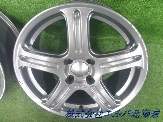 コンパクトカー用／１５×６．５Ｊ＋２８・４穴　ＰＣＤ１００／ＲＡＹＳ製・ＴＲＤ・ＴＦ１・アルミホイール・４本セット