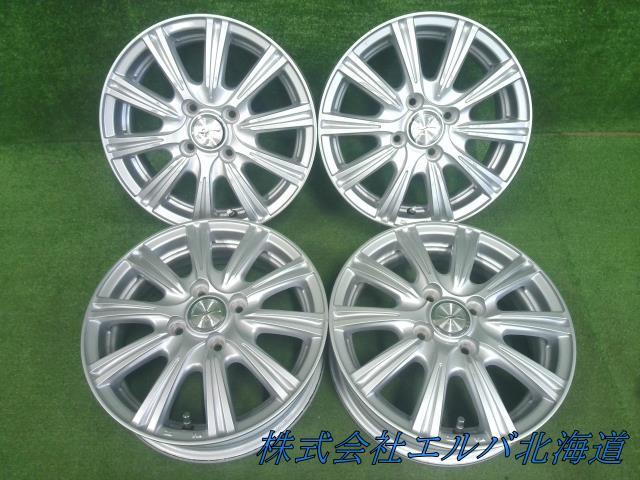 軽自動車用・１４×４．５Ｊ＋４５　４穴　ＰＣＤ１００　アルミホイール・４本セット