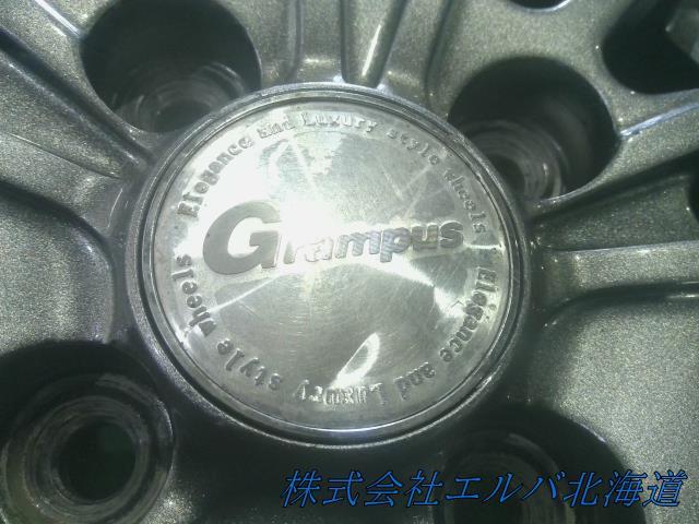 コンパクト用／１３×５．０Ｊ＋３５　４穴　ＰＣＤ１００／グランパス／アルミホイール・４本セット