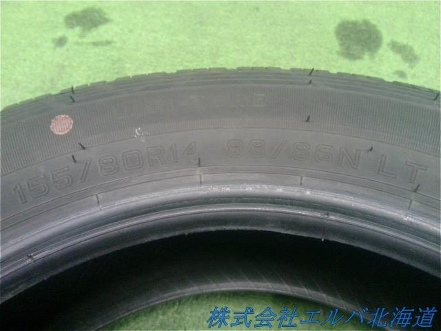 １５５／８０Ｒ１４　８８／８６Ｎ　ＬＴ・２２年・ダンロップ・エナセーブＶＡＮ０１・夏タイヤ・１本のみ