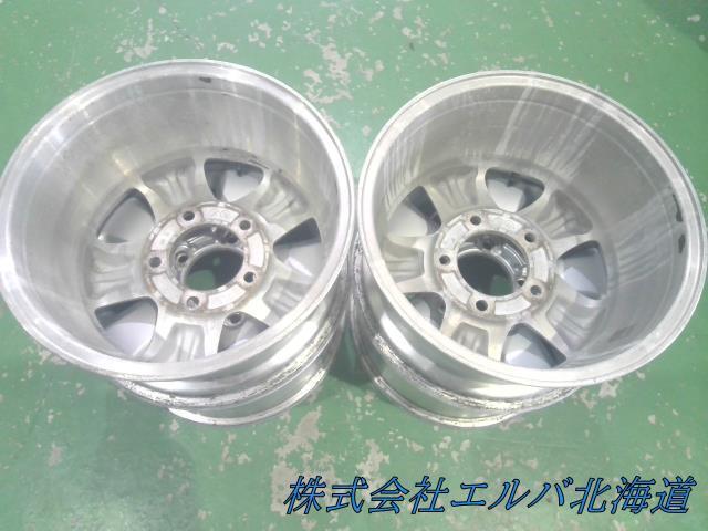 トヨタ純正　１６×８．０Ｊ・５穴・ＰＣＤ１５０／ランドクルーザー・１００系・アルミホイール・４本セット