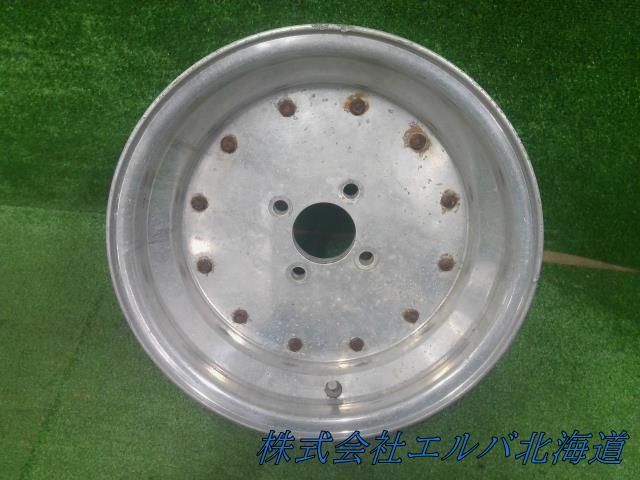 【ジャンク品】スピードスター・マーク１／１５×７．０Ｊ＋０　ＰＣＤ１１４．３・アルミホイール・１本