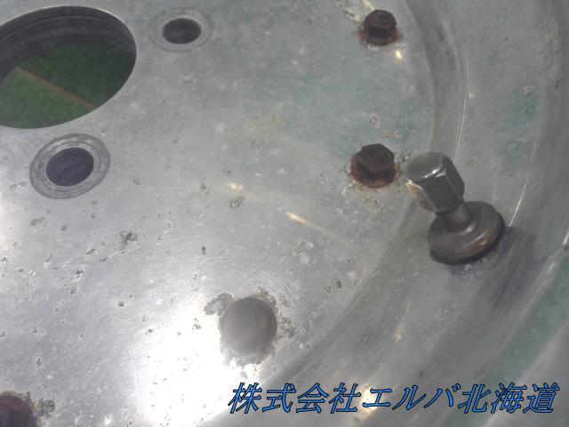 【ジャンク品】スピードスター・マーク１／１５×７．０Ｊ＋０　ＰＣＤ１１４．３・アルミホイール・１本